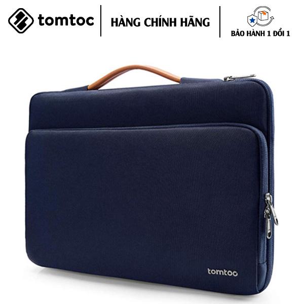 TÚI XÁCH CHỐNG SỐC TOMTOC (USA) BRIEFCASE CHO MACBOOK PRO 15” NEW bảo vệ hoàn hảo chống va đập và trầy xước cho máy tính - HÀNG CHÍNH HÃNG