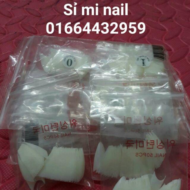 Móng dán móng nối form đẹp, móng nhọn....