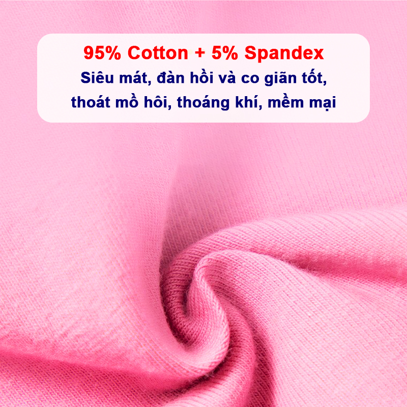 Quần chip bé gái nhiều họa tiết xinh xắn Baby-S, Set 4 quần chip đùi bé gái chất cotton mềm mịn cao cấp – SC027