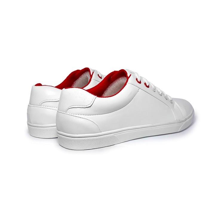 Giày thể thao sneaker nam màu trắng (bata trắng)