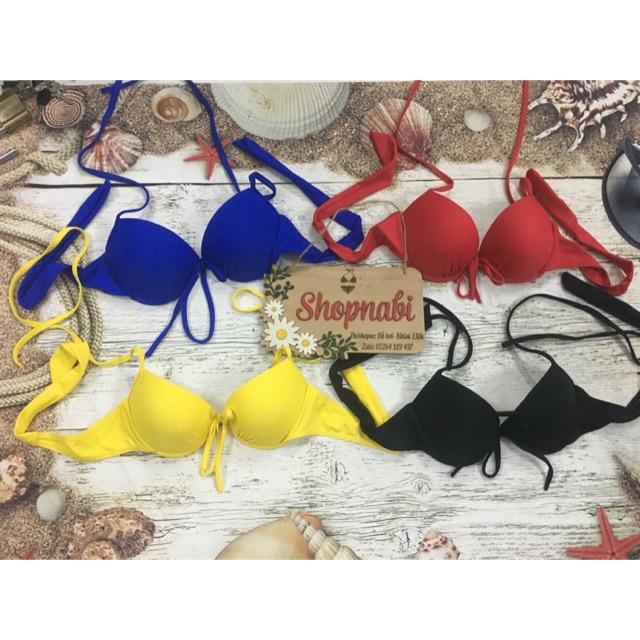 Áo bơi bikini mút dày nâng ngực