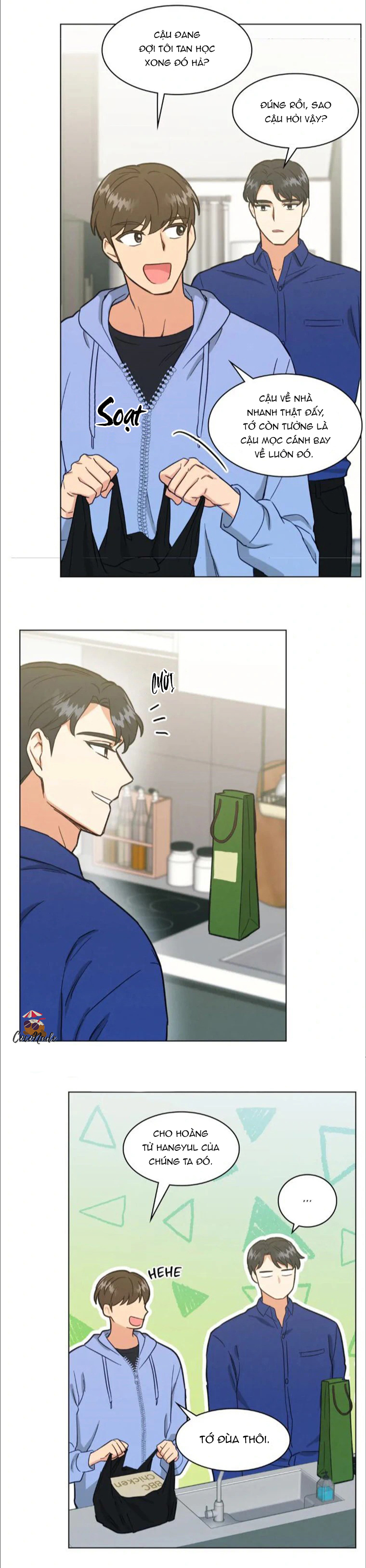 bạn cùng phòng kì lạ chapter 17 2