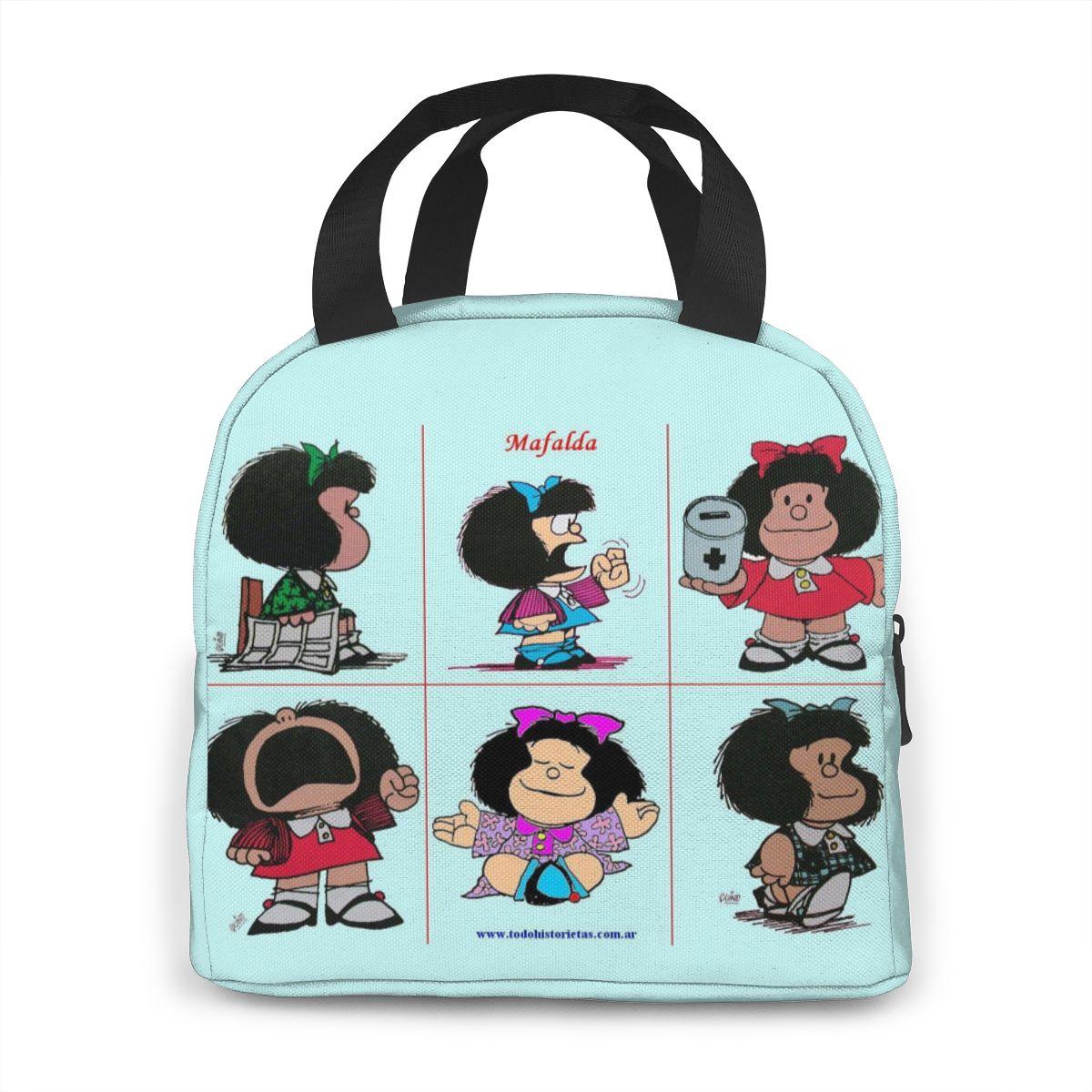 Mafalda Túi Đựng Đồ Ăn Trưa Kid Nữ Cách Điện Di Động Chống Nước Dã Ngoại Coole Túi Ăn Sáng Trường Có Thể Tái Sử Dụng Túi Đựng Thực Phẩm Mới 2021