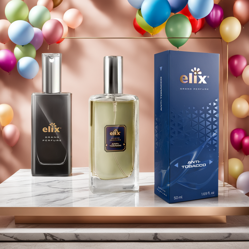 Nước hoa xịt ô tô Grand Perfume Elix 50ml - Anti-Tobacco (khử mùi iệu quả)