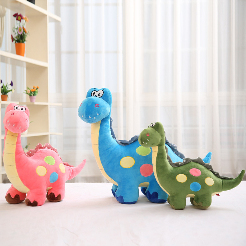 Gấu bông khủng long mặt ngố mẫu mới siêu dễ thương cho bé (25cm---&gt;55cm) vải nhung mềm mịn hàng cao cấp, an toàn cho trẻ