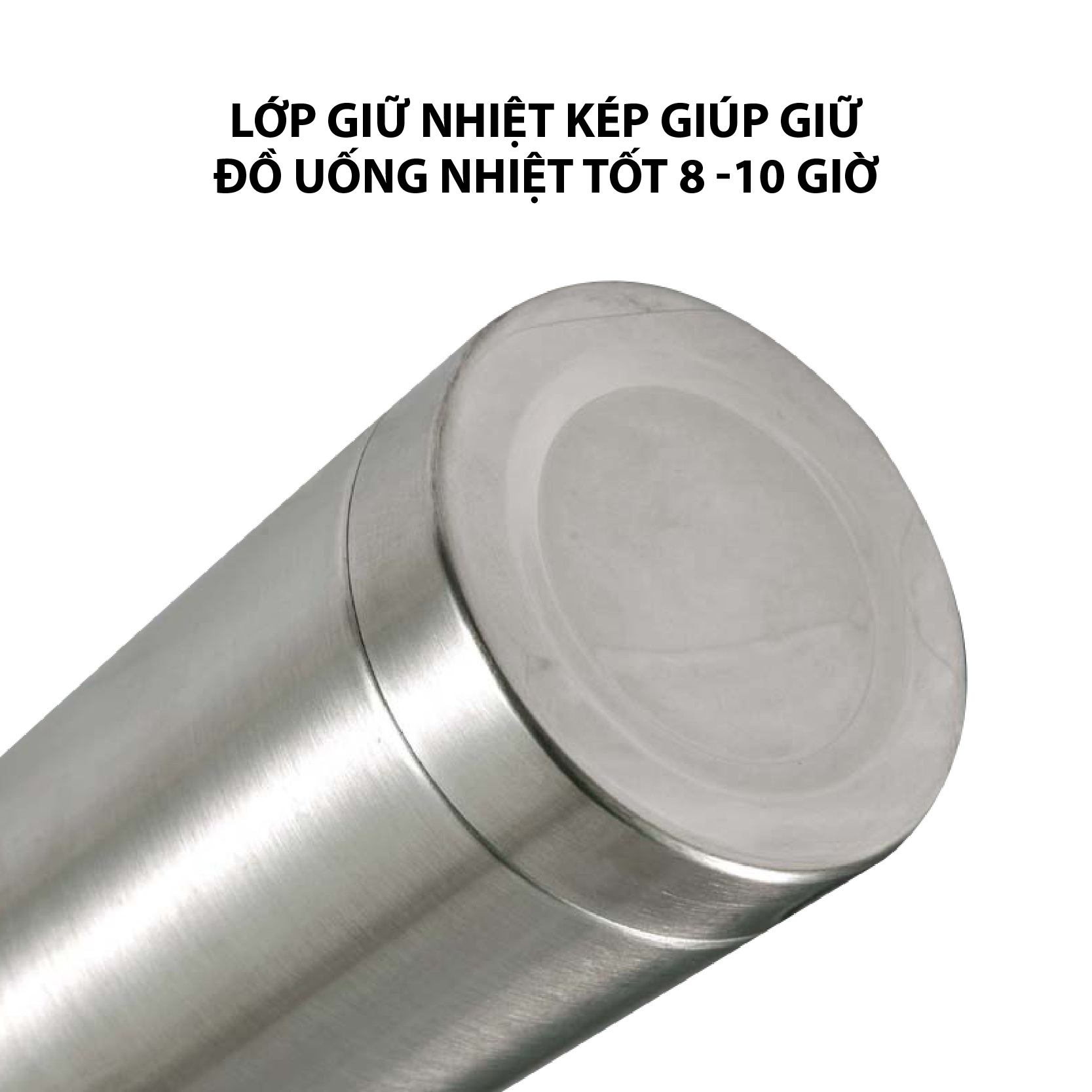 Bình nước giữ nhiệt inox Carlmann 500ml - BES523