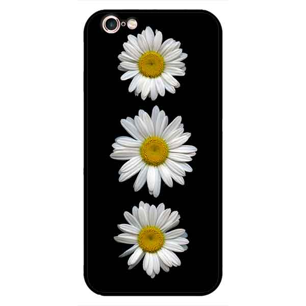 Ốp in cho iPhone 6 Plus / 6s Plus Cúc Nền Đen