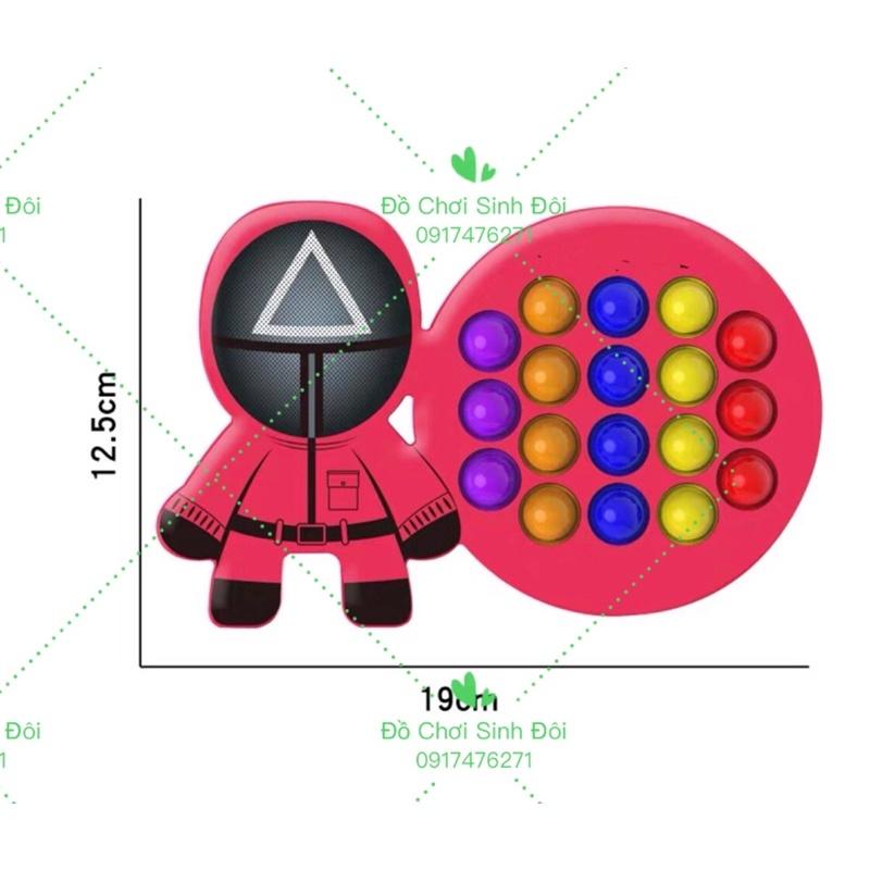 đồ chơi POP IT - mẫu trò chơi con mực- 1 cái ngẫu nhiên