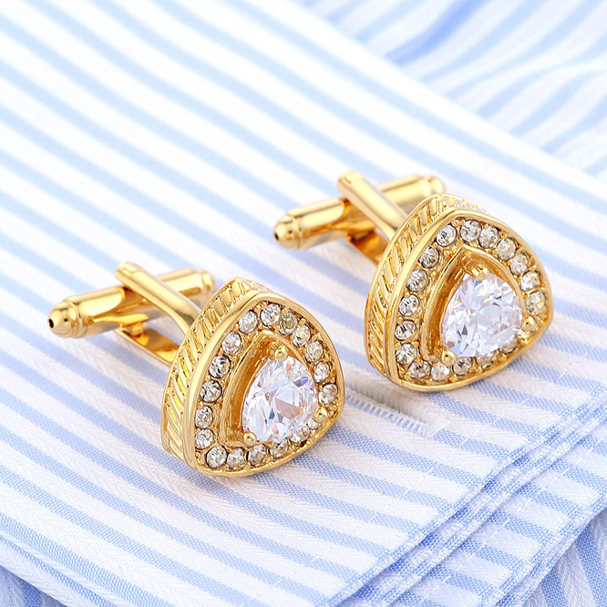 Bộ Khuy Măng Sét - Cufflink Hàng Cao Cấp QT1377