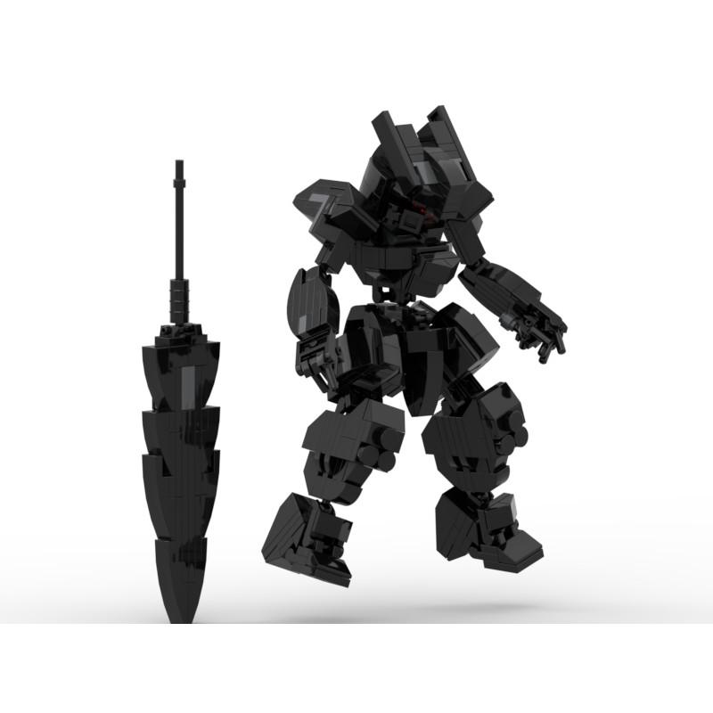 Đồ chơi lắp ráP Mech Robot Kuro