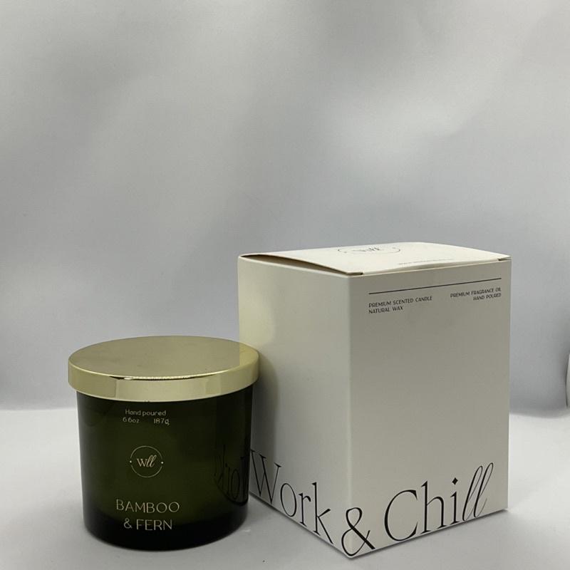 Nến thơm cao cấp Bamboo &amp; Fern 6.6 oz