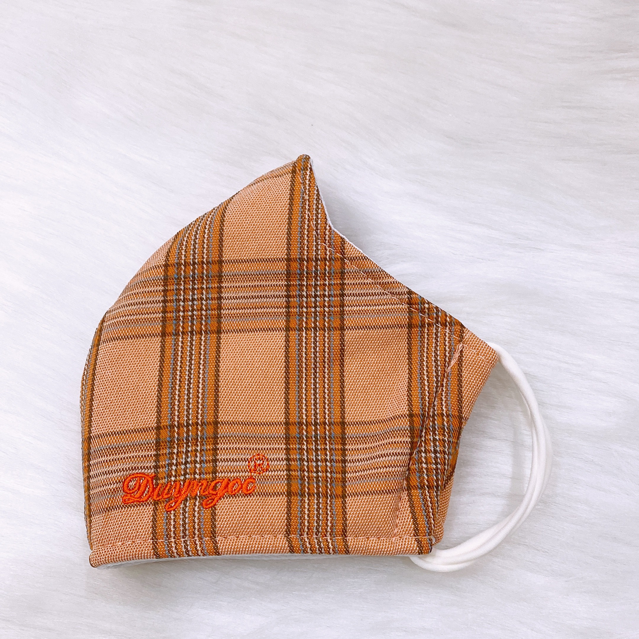Khẩu Trang Vải Caro DN Duy Ngọc Cao Cấp, hàng chính hãng, chất liệu Cotton .