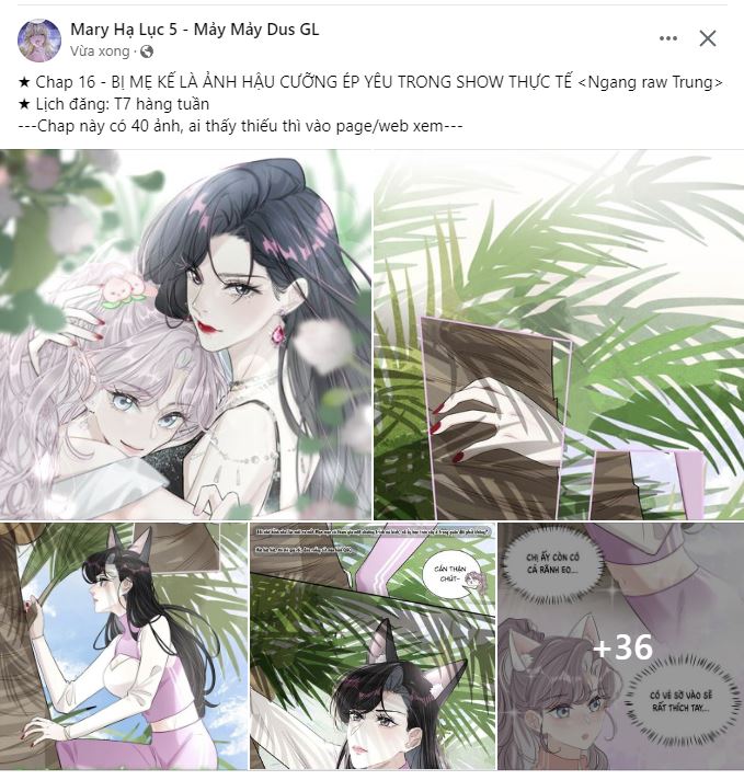 bị mẹ kế là ảnh hậu cưỡng ép yêu trong show thực tế chapter 16 1