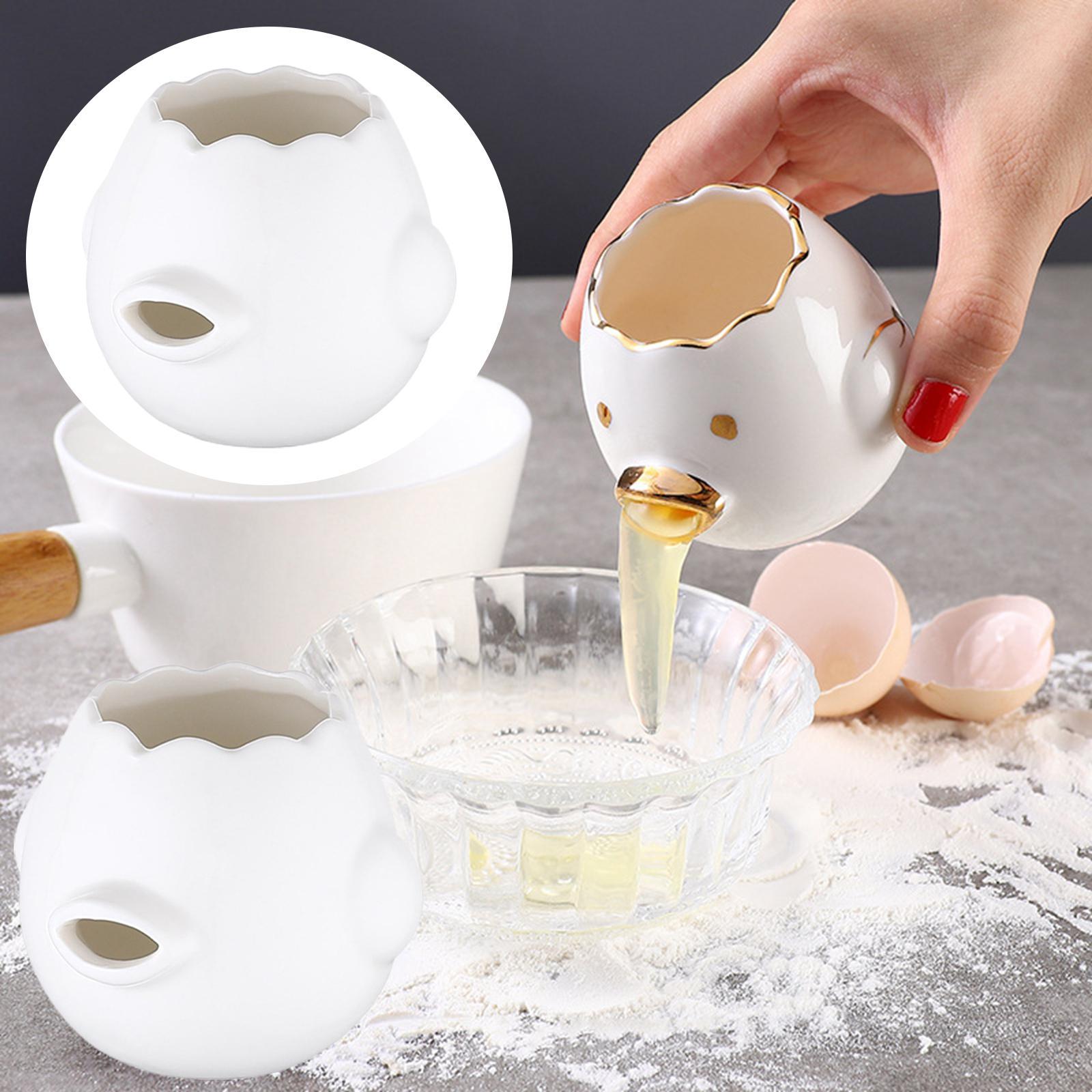 Novelty Egg Separator Baking Assistant Egg Yolk Egg White Separator for Kitchen Tool