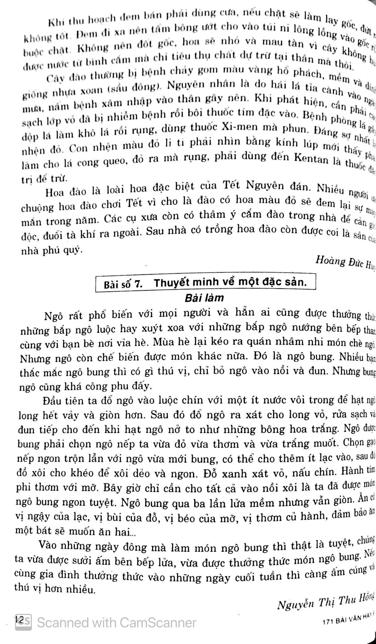 171 Bài Văn Hay Lớp 9 - Tái Bản