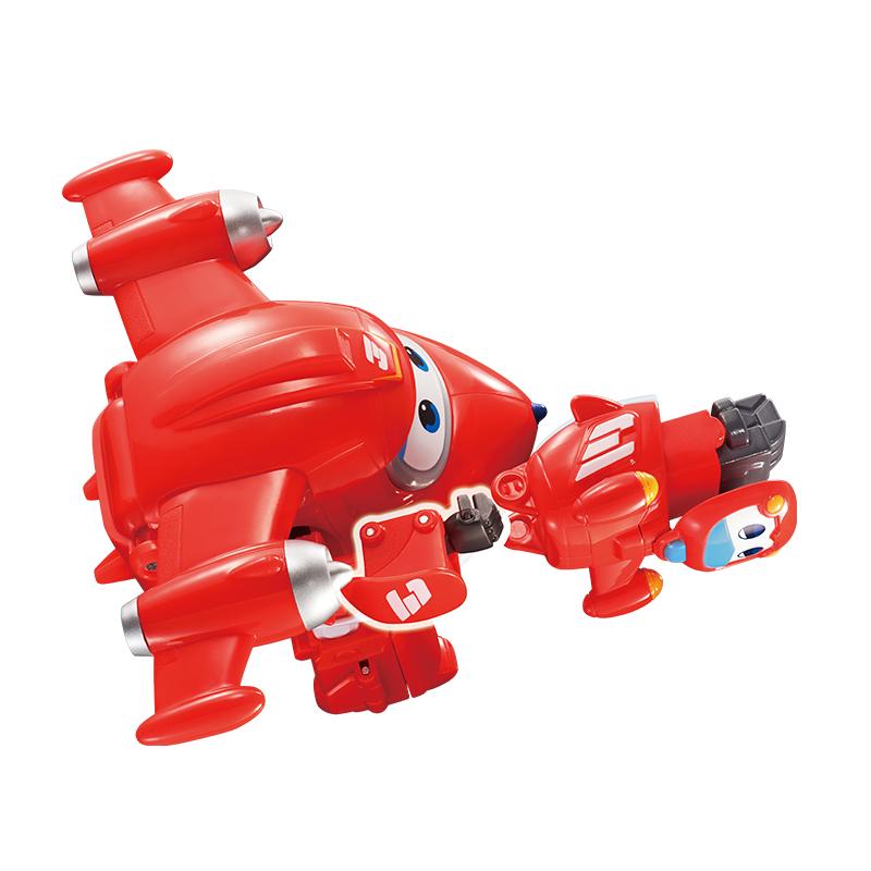 Đồ Chơi SUPERWINGS Robot Biến Hình Cỡ Lớn Jett Siêu Cấp Kết Hợp Thú Cưng Jett YW750941