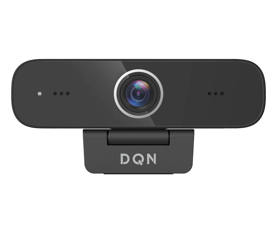 Webcam Full HD 1080p DQN C620 cao cấp USB, 2 Micro, MJPEG, YUV2, H.264, H.265, dành cho doanh nhân và người dùng chuyên nghiệp - Hàng chính hãng