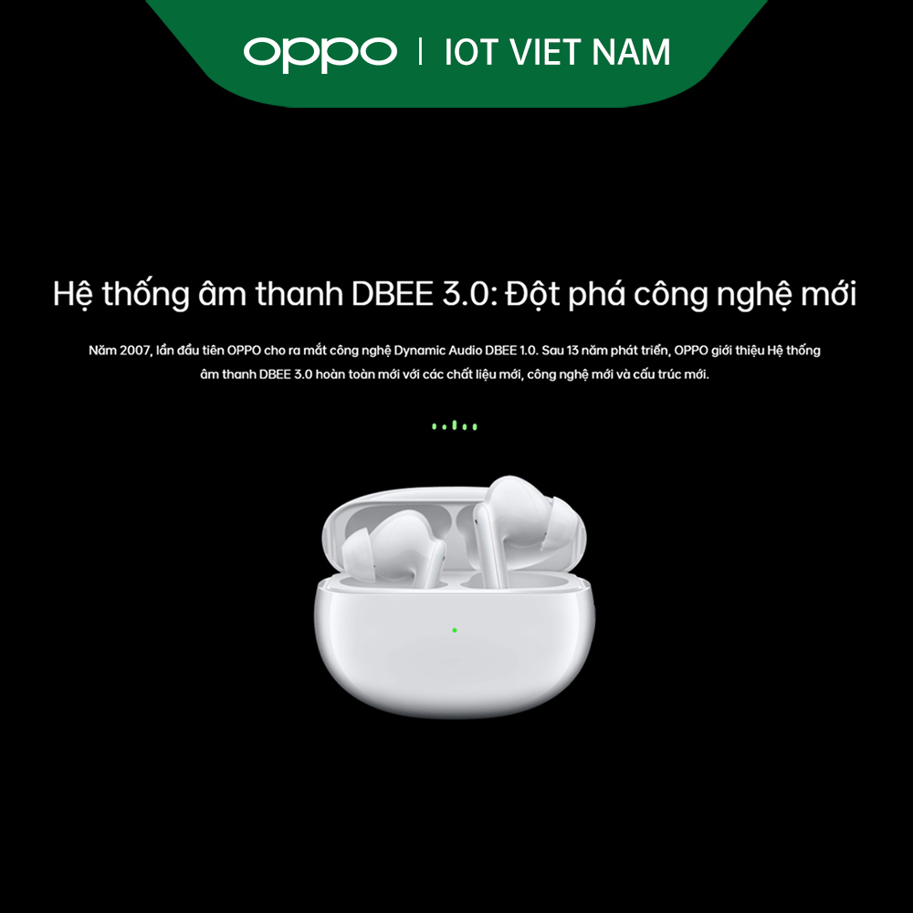 Tai Nghe Không Dây True Wireless OPPO Enco X | Hàng Chính Hãng - Màu Trắng