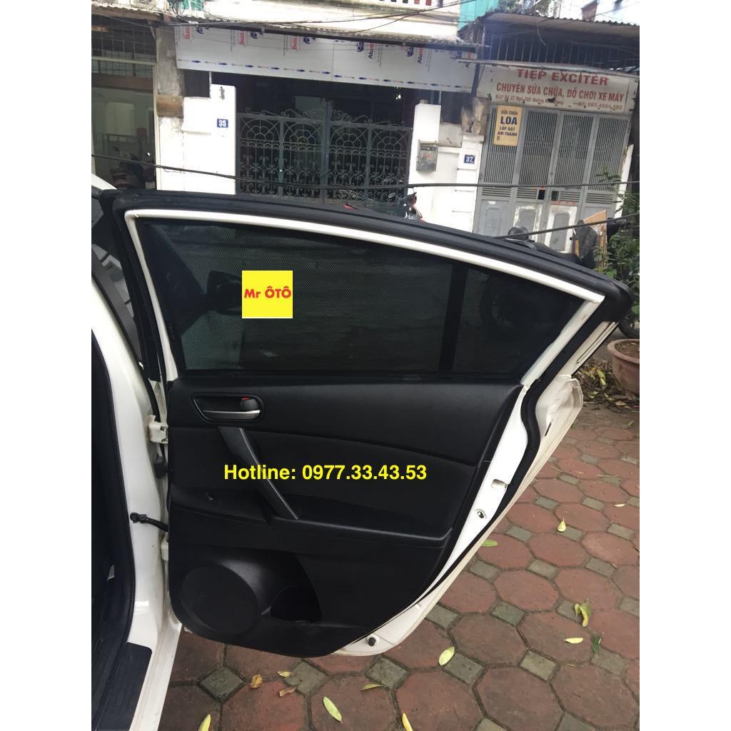 RÈM CHE NẮNG NAM CHÂM CHO XE MAZDA 3s 2010-2014