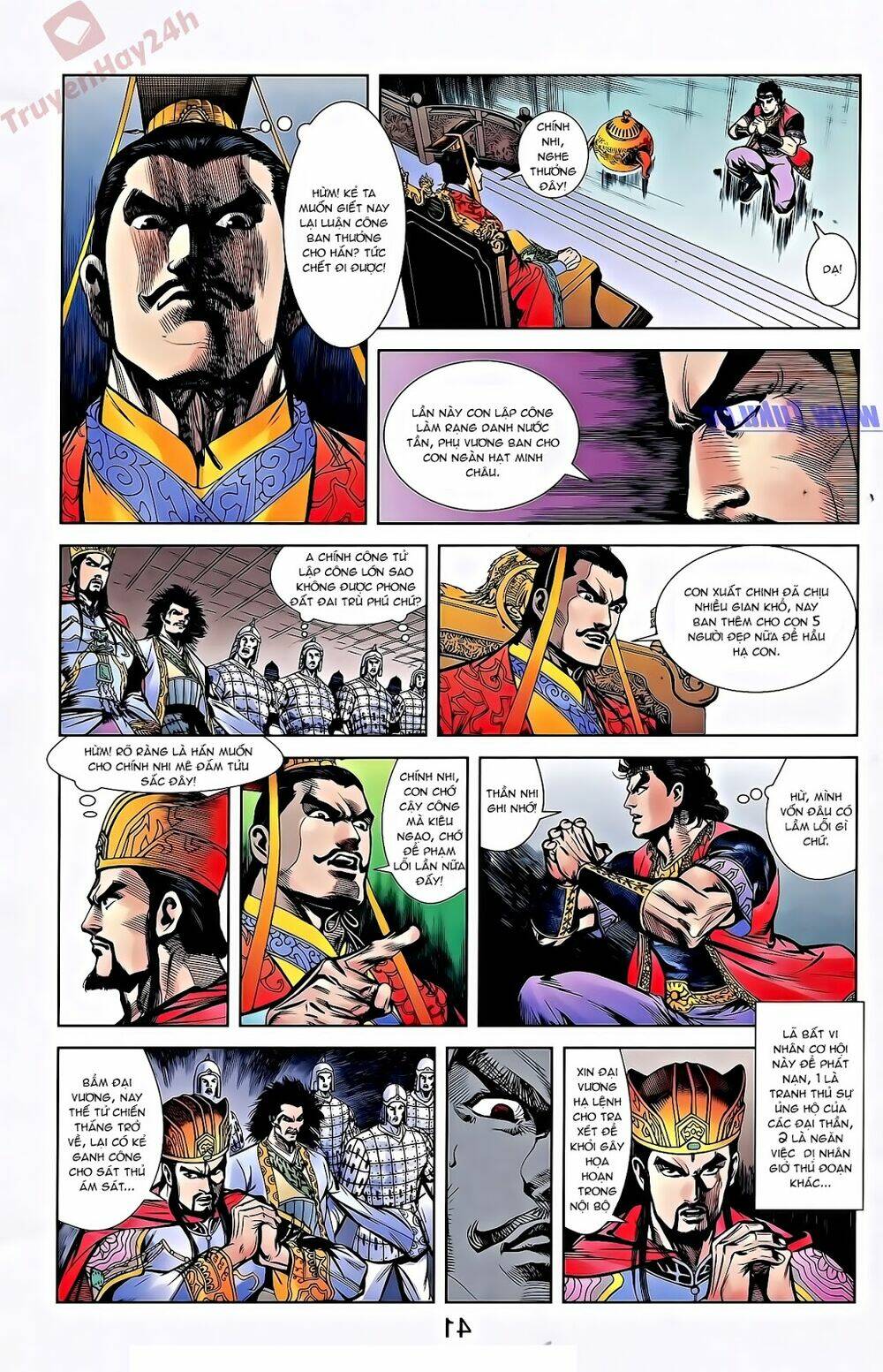 thiên tử truyền kỳ 2 - tần vương doanh chính chapter 56 15