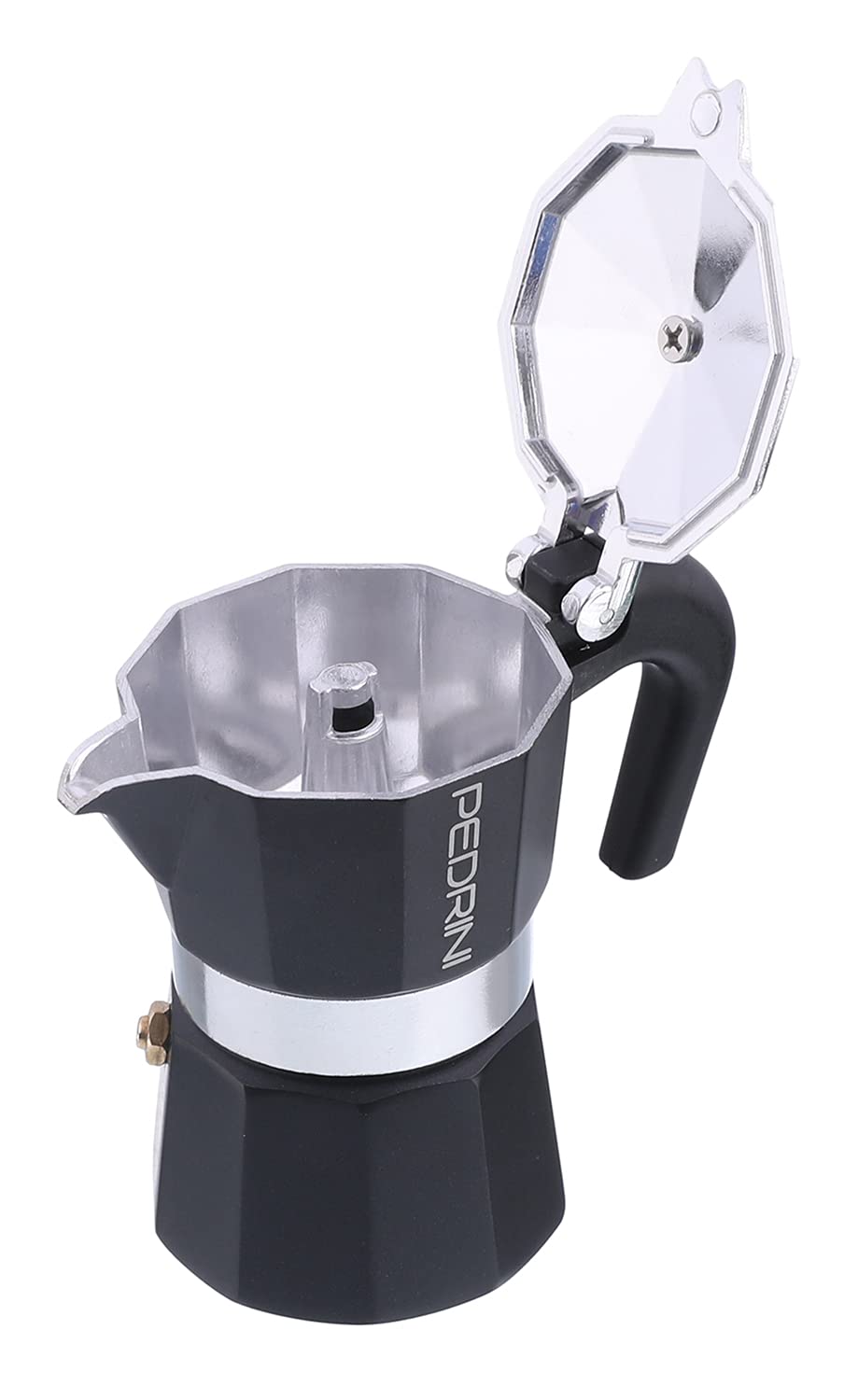 Ấm pha cà phê PEDRINI Aroma - Aluminium - 2 cup/ 3 cup/ 6 cup