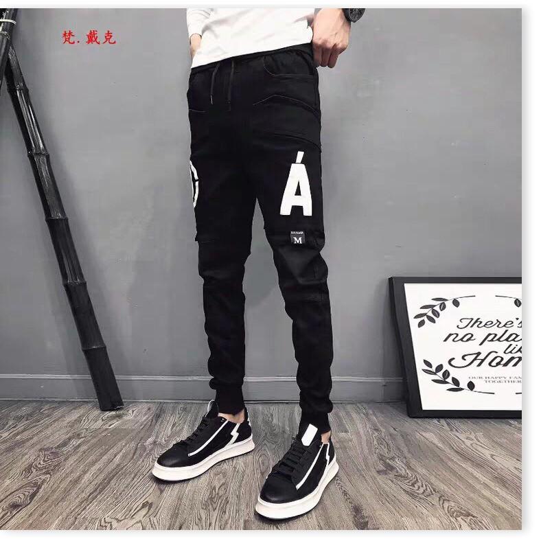 Quần Jogger Nam Vải Kaki Cao Cấp Phong Cách Hàn Quốc Cho Nam 2020 HQ