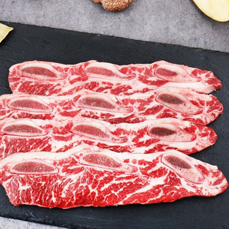 - Sườn bò Úc Có Xương - AUST Beef Short rib Bone In - 500gram