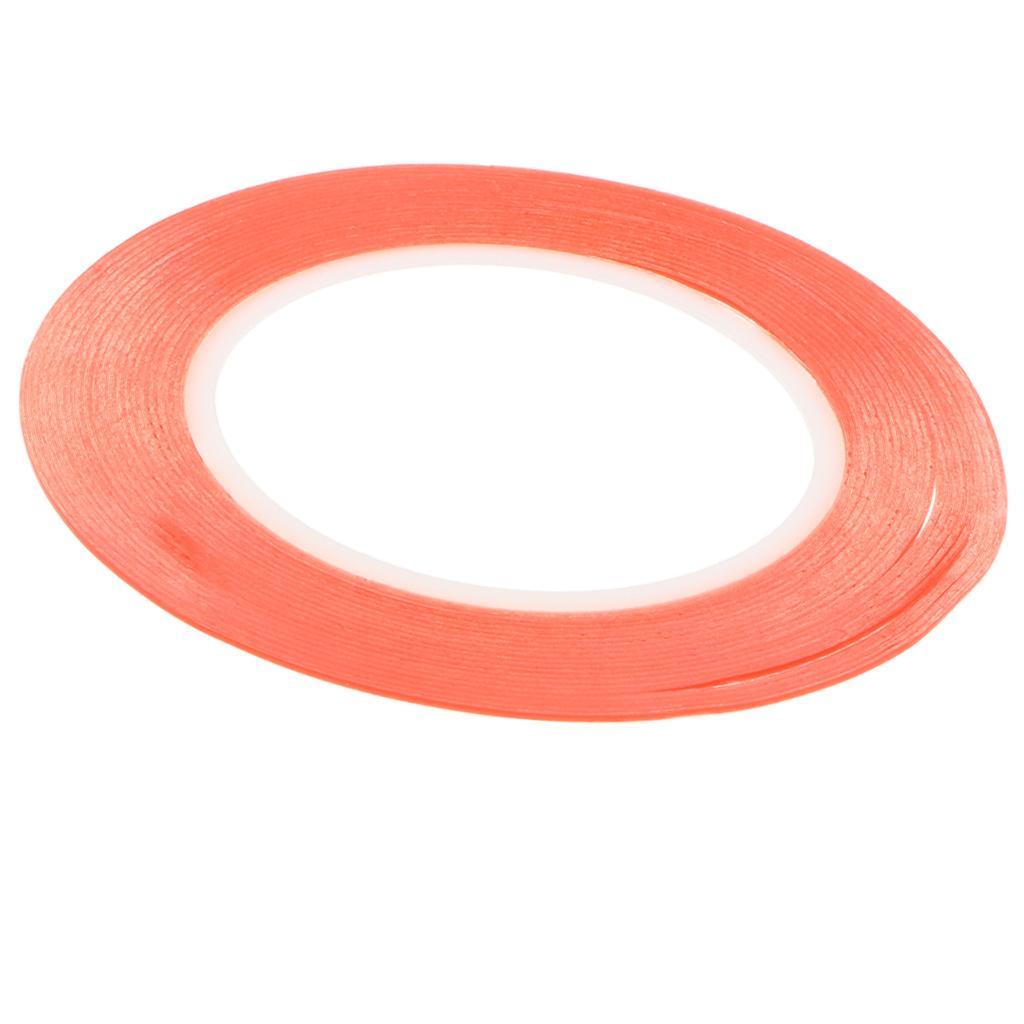 2- Red Double Sided Adhesive Tape Mobile Phone Computer Screen Repair 1mm
