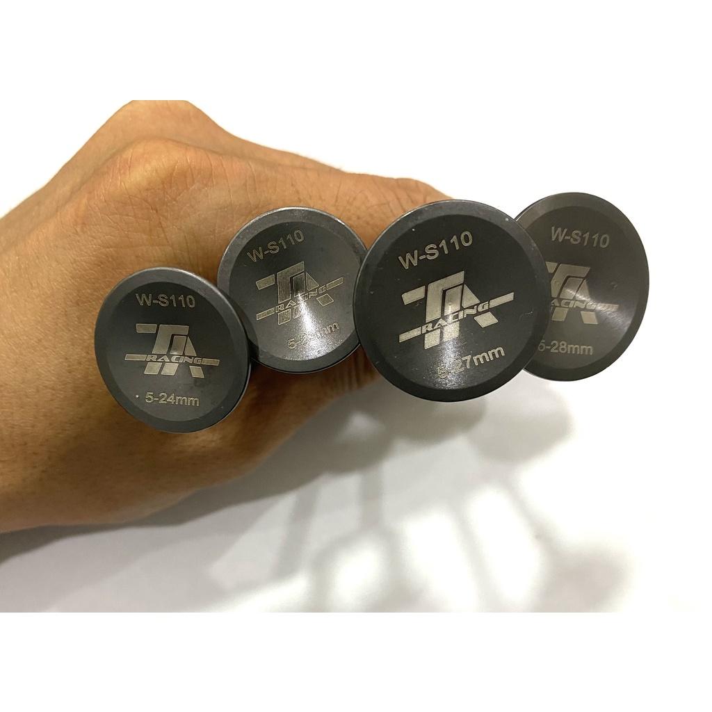 SUPAP  XUPAP TA RACING cho Wave S110 WAVE A 110 RSX Blade 110 Super Dream 110 máy đầu Vuông