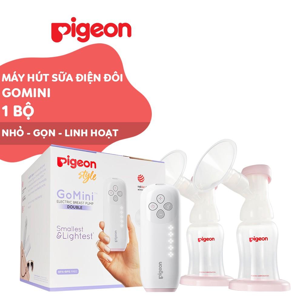 Máy hút sữa điện đôi GoMini Pigeon (HSD: 03/2025)