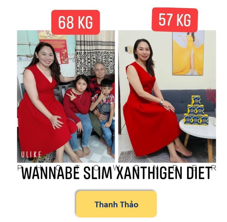 Viên uống thải độc tiêu mỡ Slim Xanthigen Diet