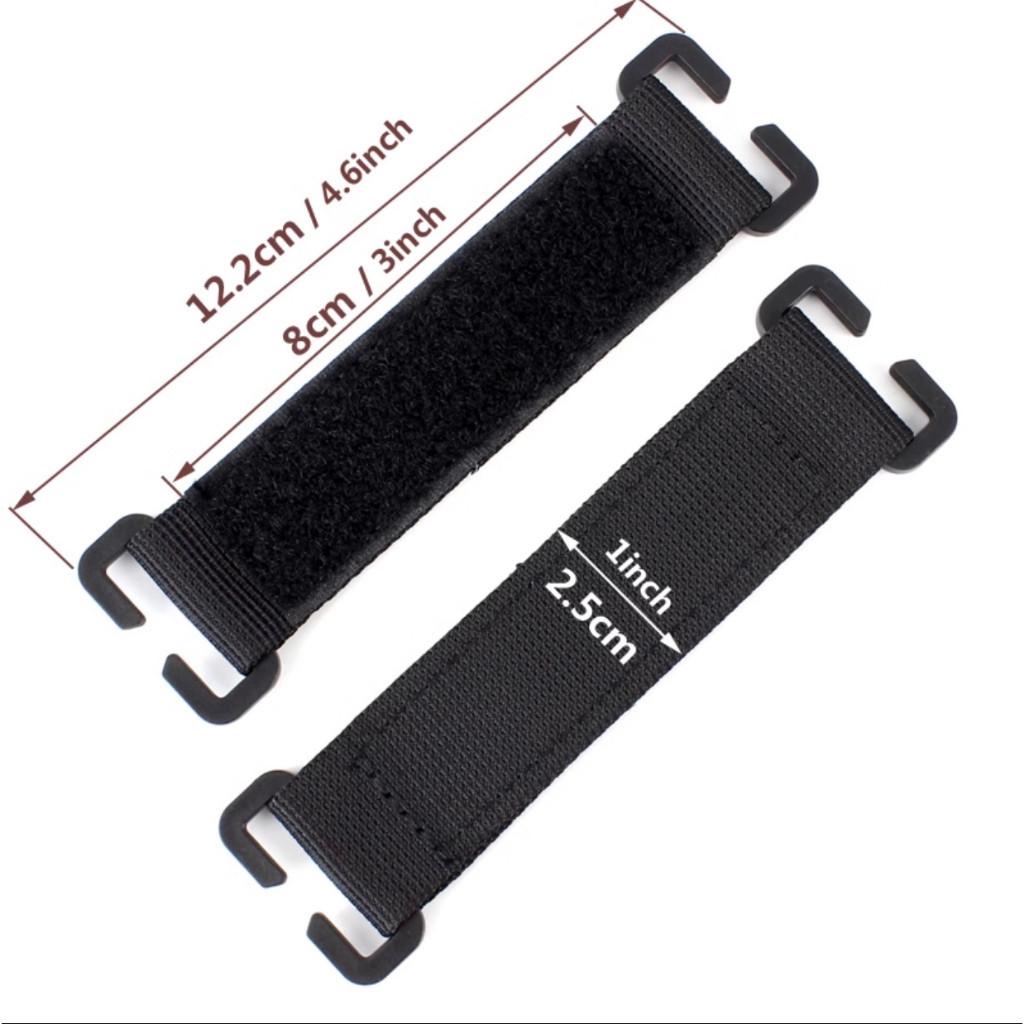 Đầu nối gắn patch vào túi_ba lô_molle có thể tháo rời