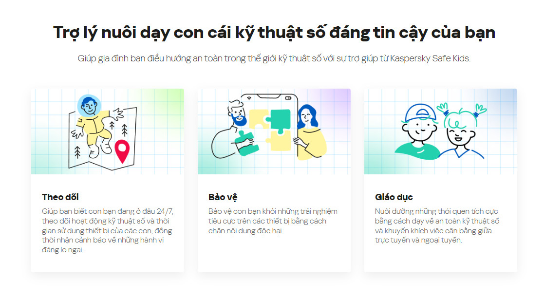 Phần mềm Kaspersky Safe Kids - Hàng Chính Hãng