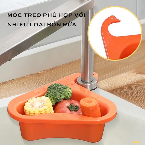 Khay Lọc Rác Bồn Rửa Bát Có Móc Treo Hình Thiên Nga Đa Dạng Màu Sắc Giúp Bồn Rửa Bát Trở Nên, Gọn Gàng Sạch Sẽ