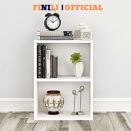 Kệ sách đa năng trang trí phòng khách FINILI nhỏ gọn gỗ công nghiệp FNLO148