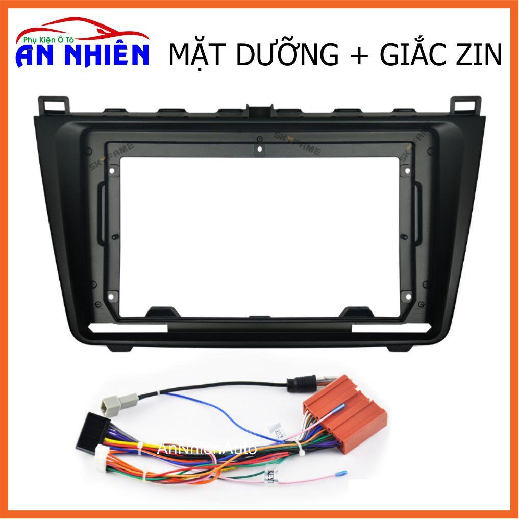 Màn Hình 9 inch Cho Xe MAZDA6 - Màn Hình DVD Android Tặng Kèm Mặt Dưỡng Giắc Zin Cho Mazda