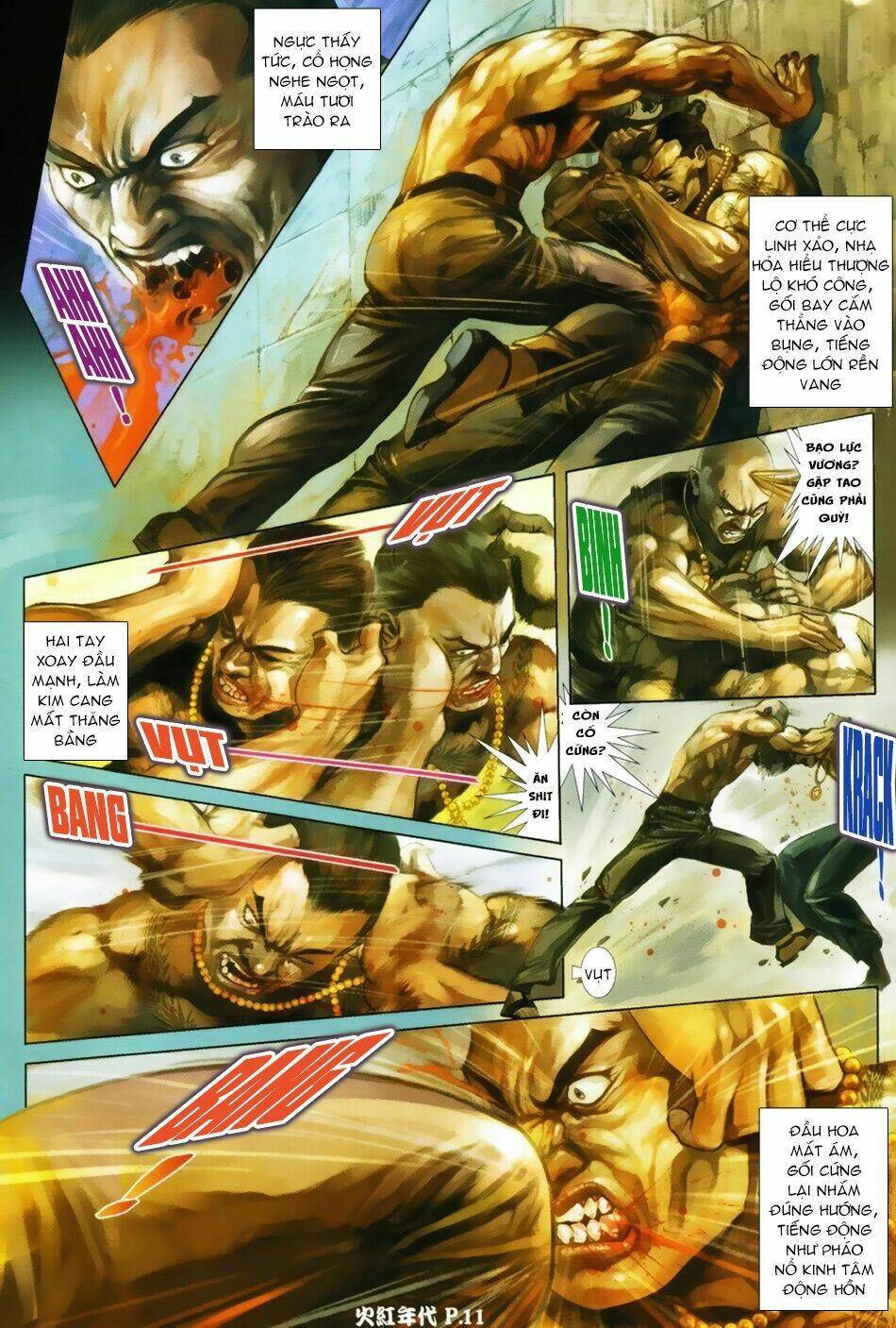 hỏa hồng niên đại hắc cốt đường chapter 33 10