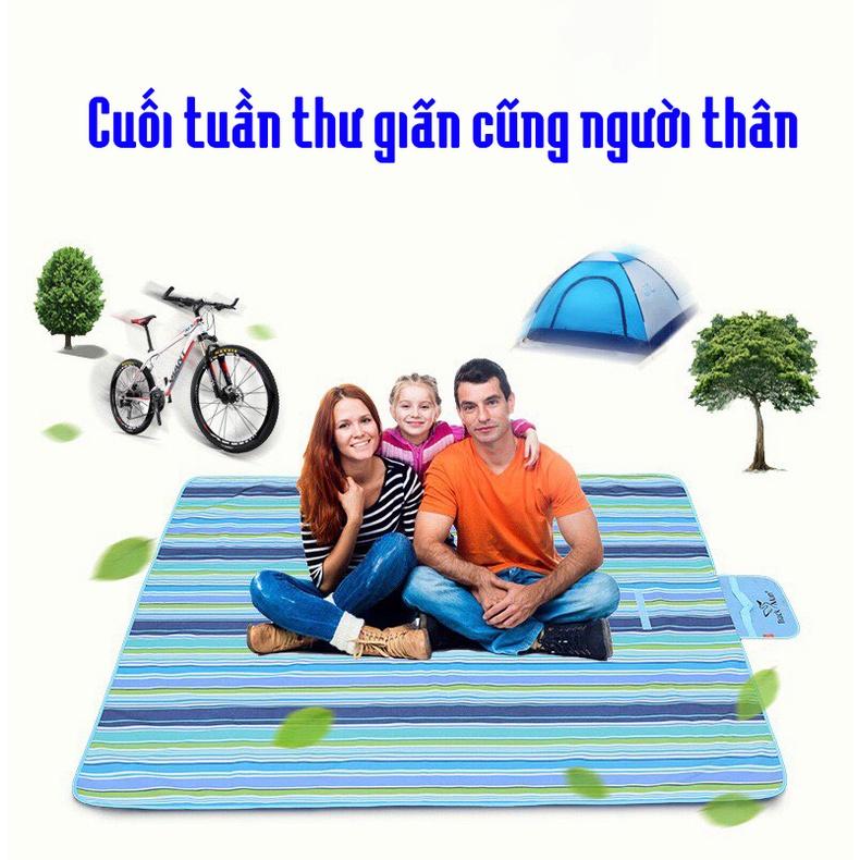 Thảm Du Lịch Gấp Gọn Chống Thấm Khổ Lớn 150 X 180 Cm - Chống Thấm Nước