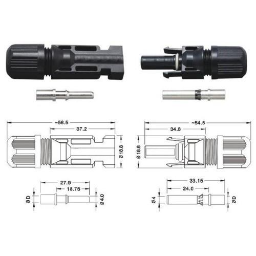 TẤM THU NĂNG LƯỢNG MẶT TRỜI MONO 120W - world energy + Tặng 1 cặp dắt MC4 đơn - Hàng chính hãng