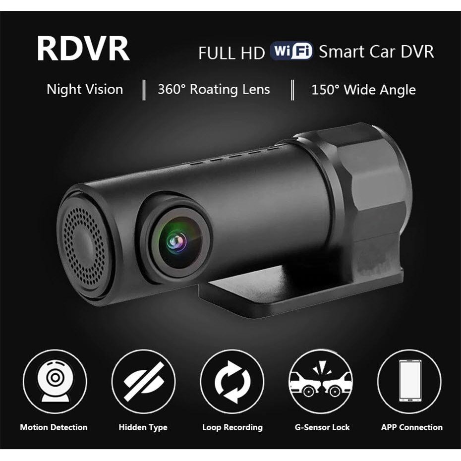 Camera Hành Trình Wifi 1080p Full HD Dành Cho Ô Tô FC106T PD