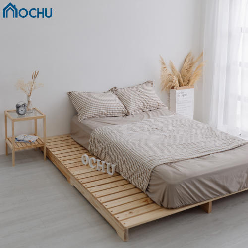 Giường Ngủ Pallet Gỗ Thông OCHU - Pallet Bed - Natural