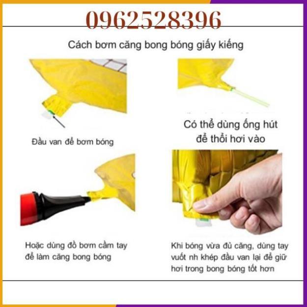 Set bóng trang trí phòng cưới màu thạch lựu đỏ nổi bật