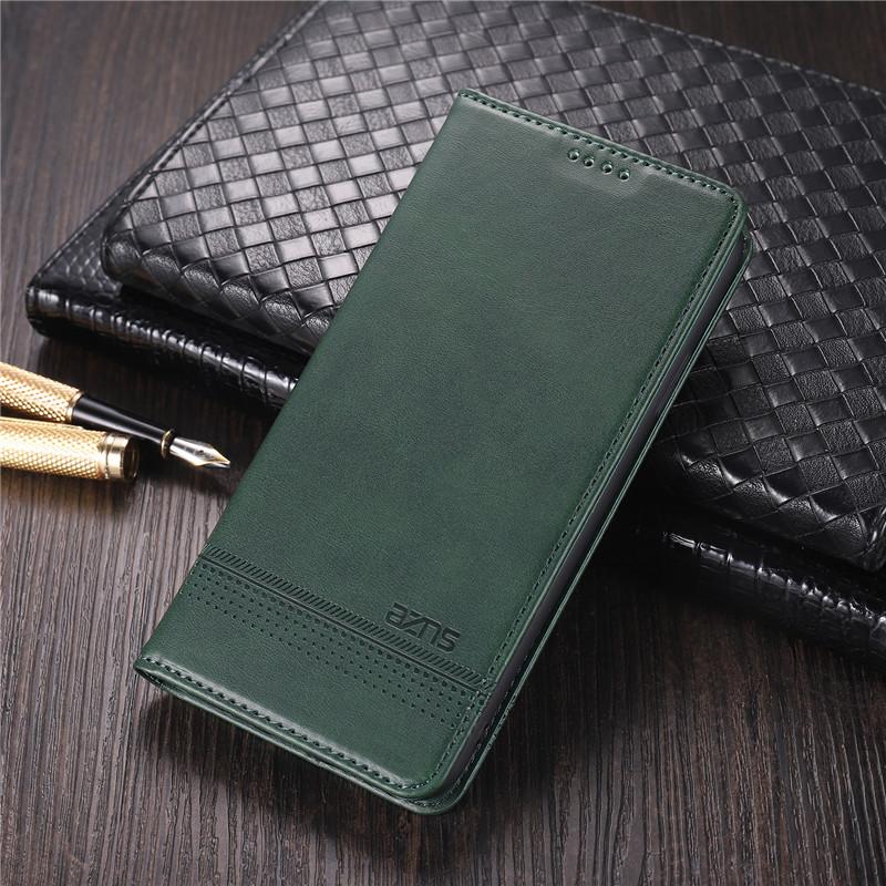Bao Da Phong Cách Retro Có Ngăn Đựng Thẻ Cho Iphone Xs 11 12 Pro Max