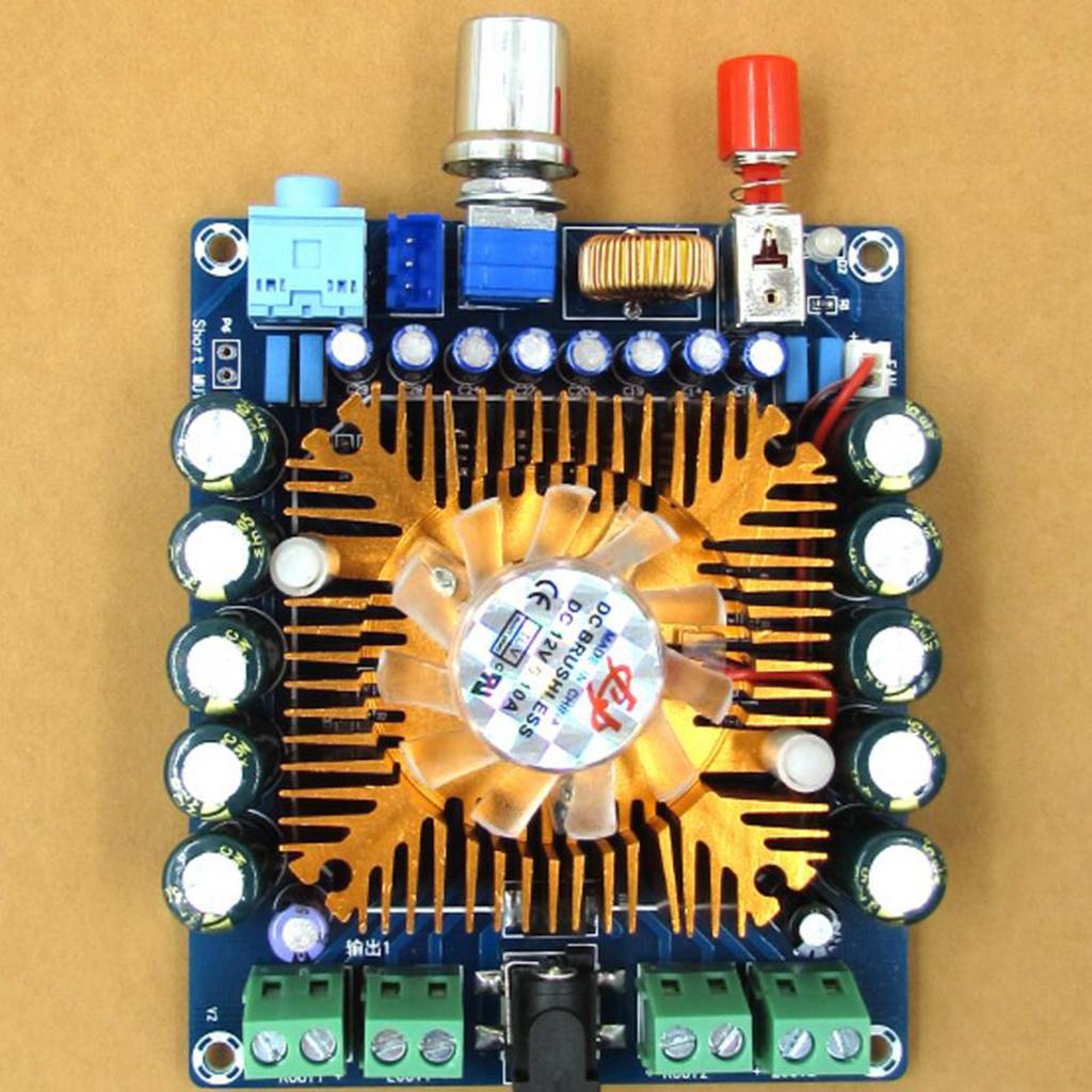 Digital Amplifier Board HiFi 4 Channel Stereo Audio Amplifier Digital Power Amp Board 50Wx4 for DIY Sound System