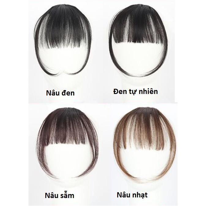 Tóc giả mái thưa mai thẳng M02