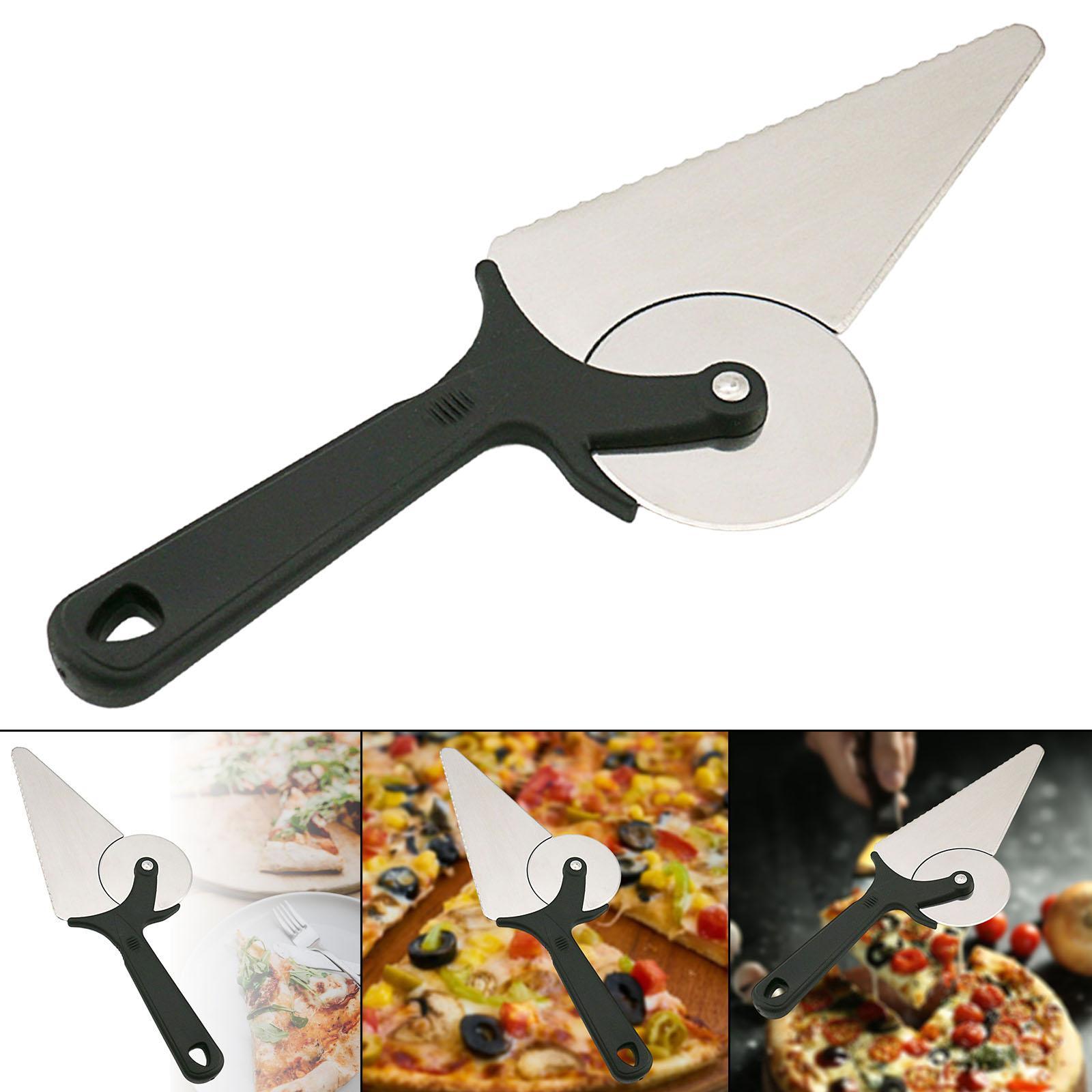 Pizza Cutter Kitchen Gadget Baking Accessories Pie Slice Slicer Server