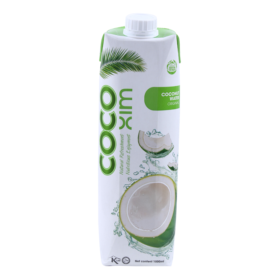 Thùng 12 Hộp Nước Dừa Cocoxim Xanh