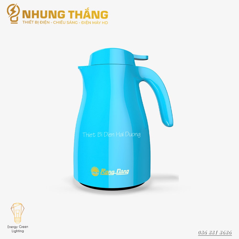 Phích Giữ Nhiệt Rạng Đông 1542N3.E - Dung Tích 1.5L - Hiển Thị Nhiệt Độ Thông Minh - Màu Random- Có Video