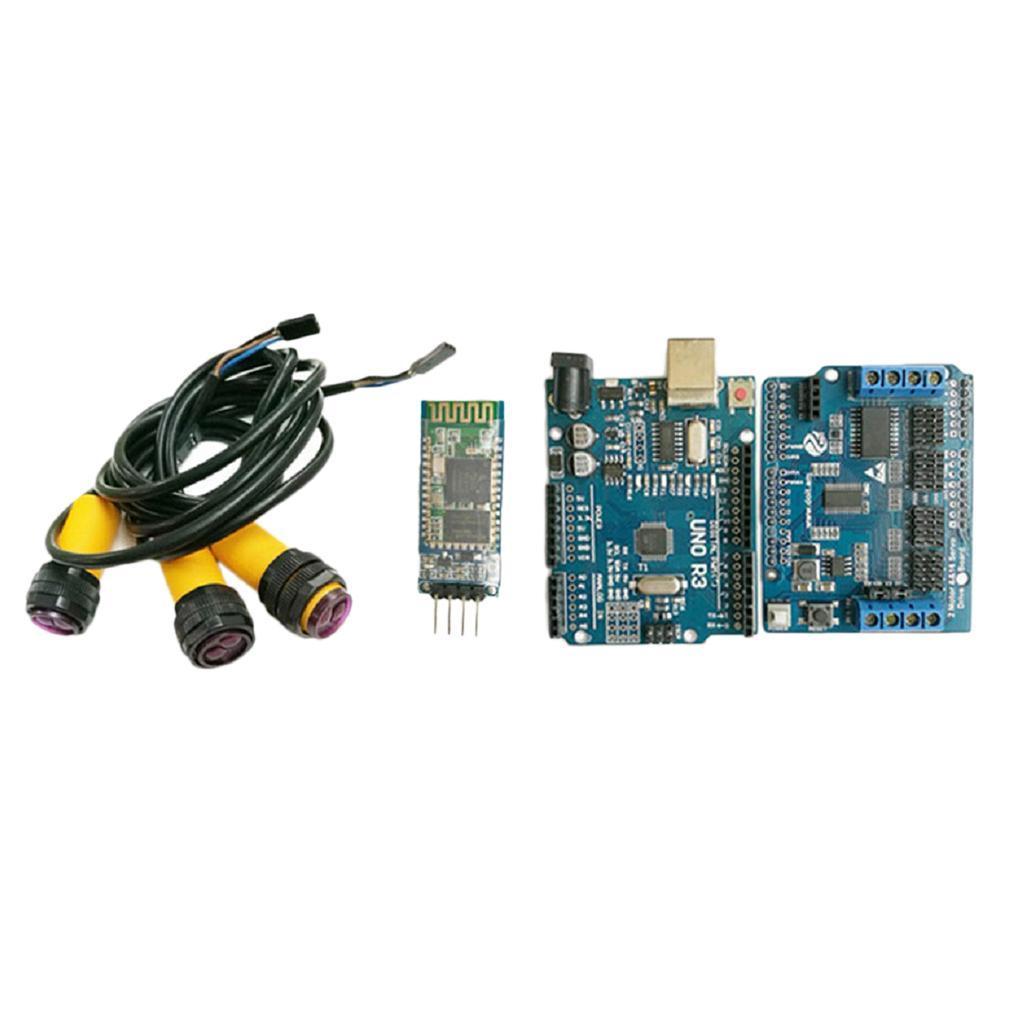 Robot Project Super Starter Kit with R3 Control Board, Infrared Obstacle Avoidance Module for DIY