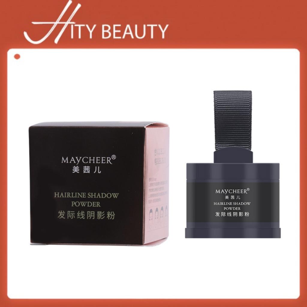 Phấn phủ Maycheer che khuyết điểm chân tóc,che hói đường chân tóc tự nhiên tiện lợi - Hity Beauty